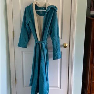 Turquoise LL Bean Robe
